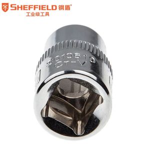 钢盾(SHEFFIELD) S010616 10mm系列公制6角标准套筒16mm[家用]