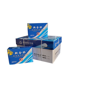 新金骐 蓝新金骐高级静电复印纸 80g复印纸白纸草稿纸 整箱 80g-A5-16包装(8000张