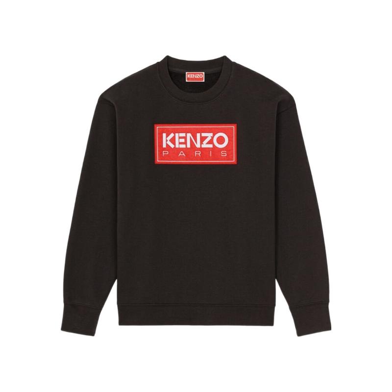 高田贤三(Kenzo)女款圆领长袖棉质卫衣休闲百搭运动潮牌风格套头