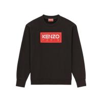 高田贤三(Kenzo)女款圆领长袖棉质卫衣休闲百搭运动潮牌风格套头