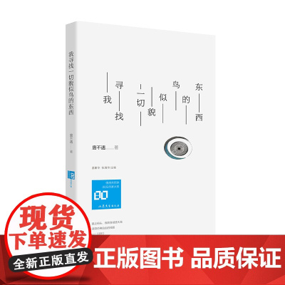 我寻找一切貌似鸟的东西 唐不遇著 孟繁华、张清华主编 山东文艺出版社 正版书籍