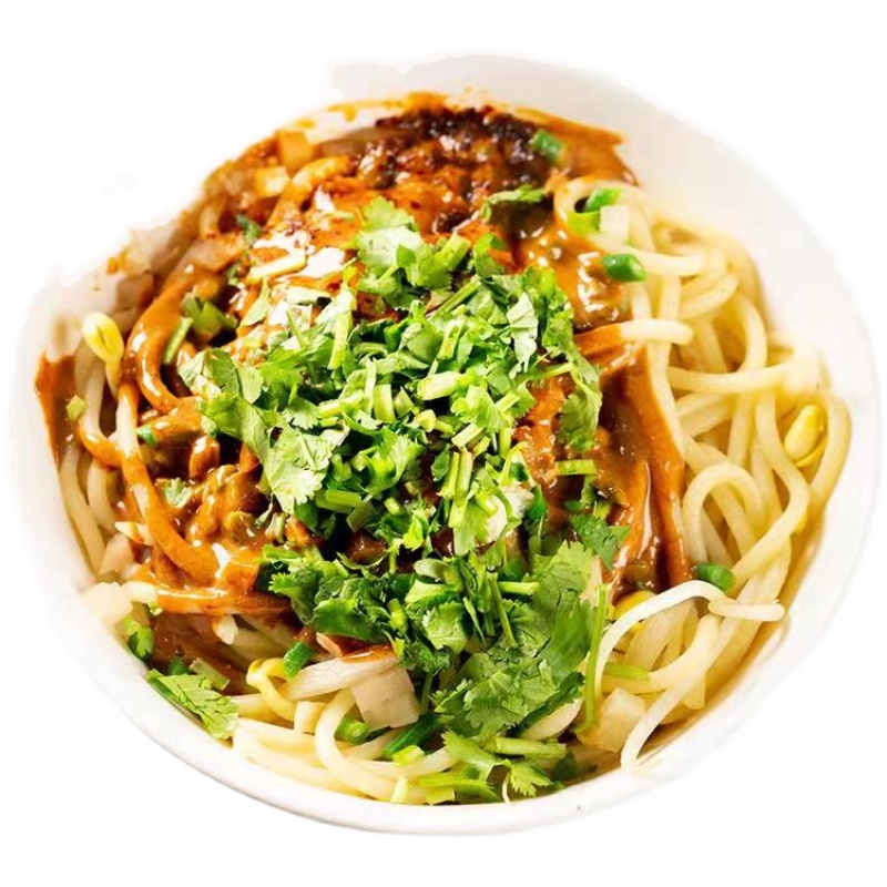 安徽阜阳特产格拉条子 速食饸饹面配料齐全冲泡格拉条非油炸