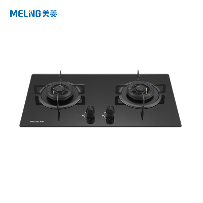 美菱MELNG一级能效全进风直燃火双眼灶台嵌两用钢化玻璃面板脉冲点火