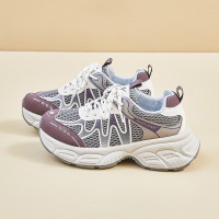 ins韩版新款老爹鞋女秋季学生跑步运动厚底增高休闲街拍