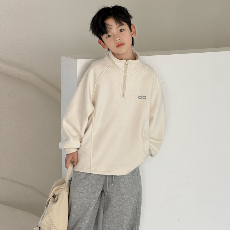 男童韩范卫衣春季儿童内搭2026春秋新款大童春装上衣服潮童装男孩