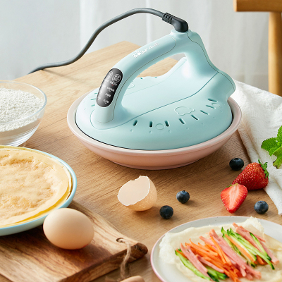 薄饼机家用春饼机春卷皮博饼机电饼铛小型电烙饼锅煎饼_392