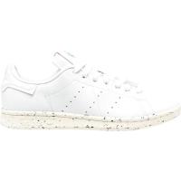 阿迪达斯(adidas)阿迪达斯经典小白鞋男鞋低帮休闲鞋纯白绿拼色皮