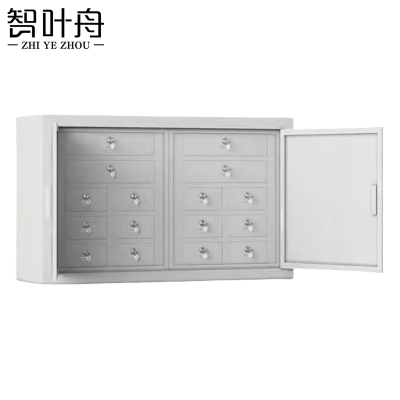 智叶舟手机屏蔽柜落地款16格780*210*480mm台