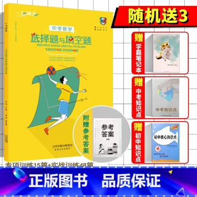 [正版]天津专版 一飞冲天选择题与填空题人教版数学初中九年级专题训练天津各区中考数学选择题与填空题实战专题强化思维训练