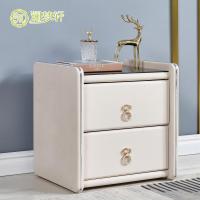 软包床头柜皮艺储物床边柜电话柜简约现代小户型轻奢床头柜定制
