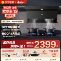 新品海尔抽油烟机大嘴C61Pro变频大吸力顶侧双吸家用厨房吸油烟机972UD