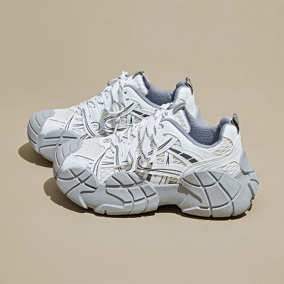 ins韩版新款老爹鞋女秋季学生跑步运动厚底增高休闲鞋