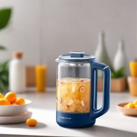 摩飞电器(Morphyrichards)养生壶 煮茶器烧水壶恒温调奶器 玻璃煮茶壶花茶壶 多段变频烹煮智能菜单1.5L大