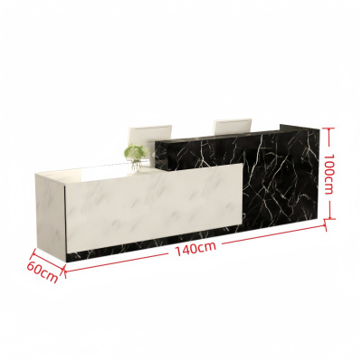 悦兴诚前台桌140*60*100cm张