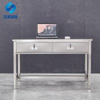 江莱不锈钢办公桌1000*600*750mm/JL-Z32/张