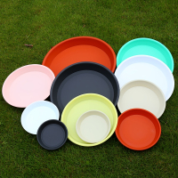 [补贴10%]花盆托盘加厚树脂塑料底座底盘垫底圆形接水盘花盆托多肉大号多色