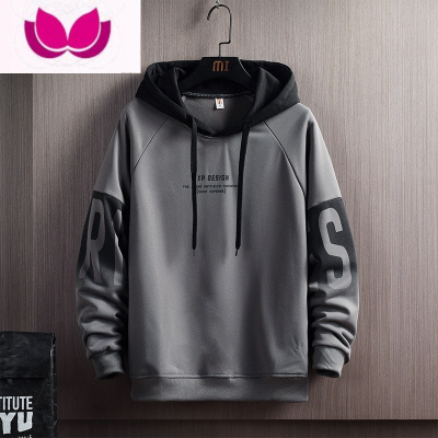 七斓男士连帽卫衣2023春季新款款中山潮牌男生上衣服外套