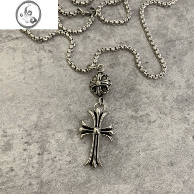 JiMi项链男潮女轻奢ins吊坠高级感小众设计嘻哈朋克挂件毛衣链