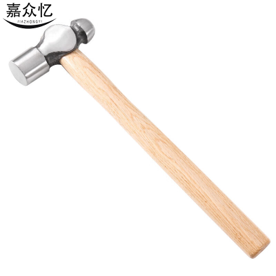 嘉众忆 圆头锤 手锤 木柄锤 锤子 JZY-CZ09 把