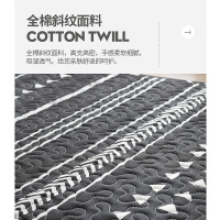 美帮汇全棉斜纹薄款椅垫坐垫家用绑带防滑椅子垫办公室学生凳子屁股座垫