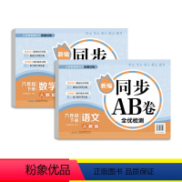 [正版]六年级下册同步训练语文数学AB卷小学6年级下册试卷测试卷全套非人教版单元测试期中期末冲刺100分考试模拟全优检