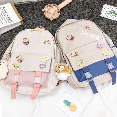 派尼美特2020新款书包女学生韩版古风初高中双肩包ins原宿大学背包女