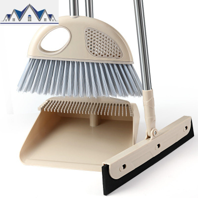 扫把套装家用扫帚簸箕组合笤帚不粘头发扫地刮地板刮水器单个 三维工匠