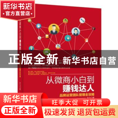 正版 从微商小白到赚钱达人:品牌运营团队管理全攻略 宋为 著 电