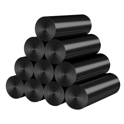 华敏 平口垃圾袋 40*50 16只/卷 100卷 箱