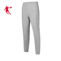 乔丹 运动裤 针织长裤 男裤 KKL43211279 男款裤子 件(灰花灰 XL)