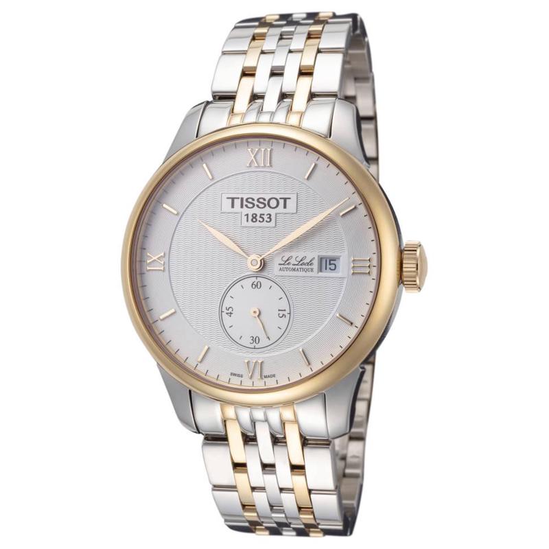 TISSOT 男士T-Classic自动手表 经典气质商务腕表简约双眼计时自动机械表