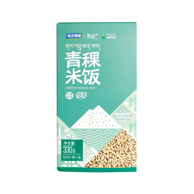藏晶青稞米饭（即食）330g55g*6/盒