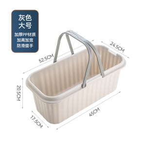[补贴10%]长方形家用塑料水桶洗涮拖布桶拖地墩布桶可排水海绵拖把桶桶收纳
