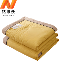 铭思沃棉花被1.5*2.0m条 米黄色
