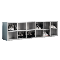 抚樽不锈钢鞋柜12格