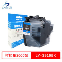 兰韵 黑色墨盒 LY-3919BK 适用兄弟MFC-J3930DW/3530DW/2330/2730