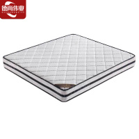 德尚伟业席梦思弹簧床垫椰棕垫加厚双人经济型20公分弹簧棕垫1.8米