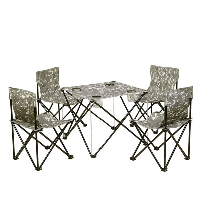 攀能四人休闲折叠椅PN-2433 单位:组 军绿色