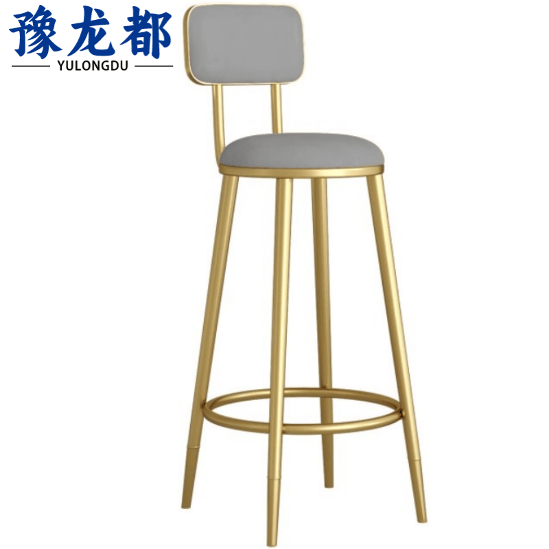 豫龙都吧台椅金属把