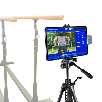 LJYZN-C1847智能AI双杠杠端臂屈伸曲臂悬垂双杆臂屈伸电子智能测试系统训考评定系统智能考核系统测试仪