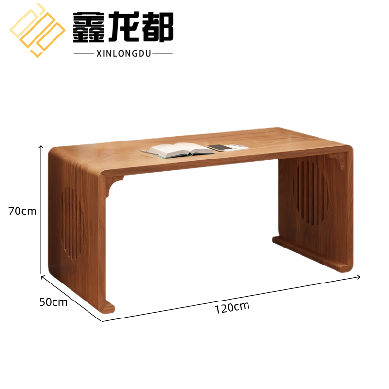 鑫龙都书桌120*50*70cm张