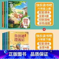 [六年级上下]快乐读书吧(全7册) [正版]六年级下册快乐读书吧全套必读课外书阅读上册全套人教版鲁滨逊漂流记尼尔斯骑鹅旅
