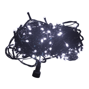 格瑞捷 LED彩灯串 LED-10m-100T 100头 白 220V 带插头 串