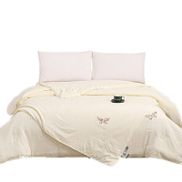 洁丽雅子母蚕丝被200*230cm柔软舒适贴身亲肤四季通用(夏被+春秋被)JLY-YHK006