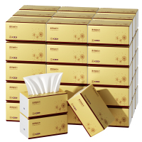 织梦 抽取式纸面巾4层70抽每包原生木浆抽纸实惠装餐巾纸家庭装纸抽卫生纸家用母婴可用 60包箱装