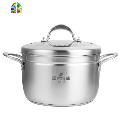 家用304不锈钢蒸煮加厚汤锅日式海鲜气蒸锅燃煤气电磁炉 FENGHOU 24m304蒸锅