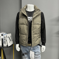 新款立领羽绒马甲时尚欧鸭绒秋冬上新羽绒服背心休闲百搭_1