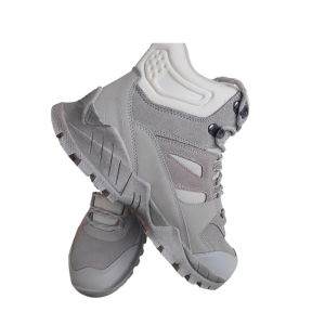 尚诺雅灰色皮面高帮防寒鞋SNYX810双