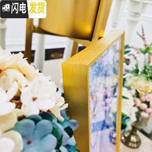 三维工匠钻石画裱框十字绣铝合金属外框架子带玻璃定制尺寸 银色[铝合金框定制]发画心尺寸给客服报价/有机玻璃/加厚背板