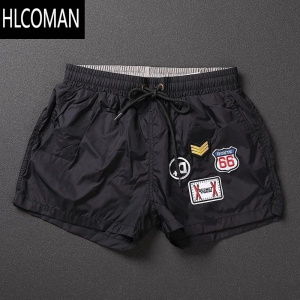 HLCOMAN刺绣欧美潮牌短裤男款夏健身美式运动篮球裤训练深蹲跑步三分速干